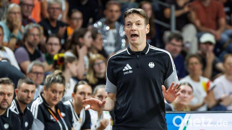 Bundestrainer Olaf Lange hat den Spielplan bei der Heim-WM kritisiert. Bild: Andreas Gora/dpa
