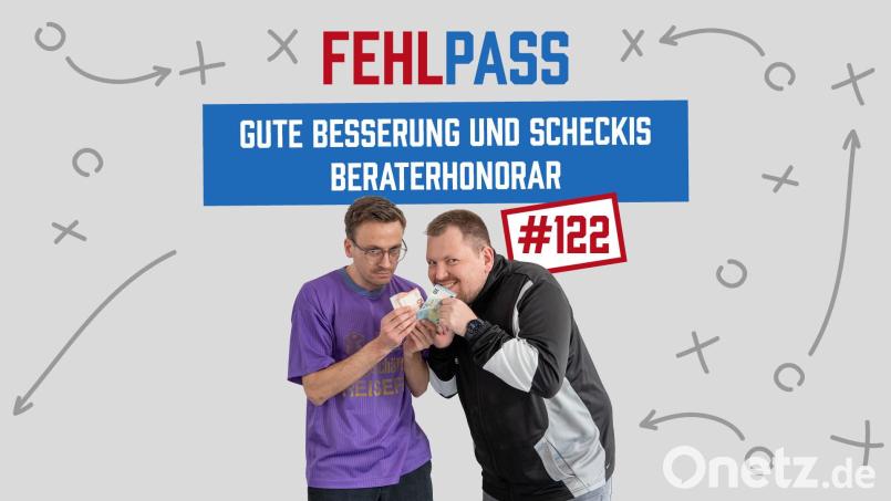 Schecki erwartet ein Beraterhonorar vom FC Amberg. Warum? Hört es euch in der neuen Fehlpass-Folge an. Bild: Franka Eichl