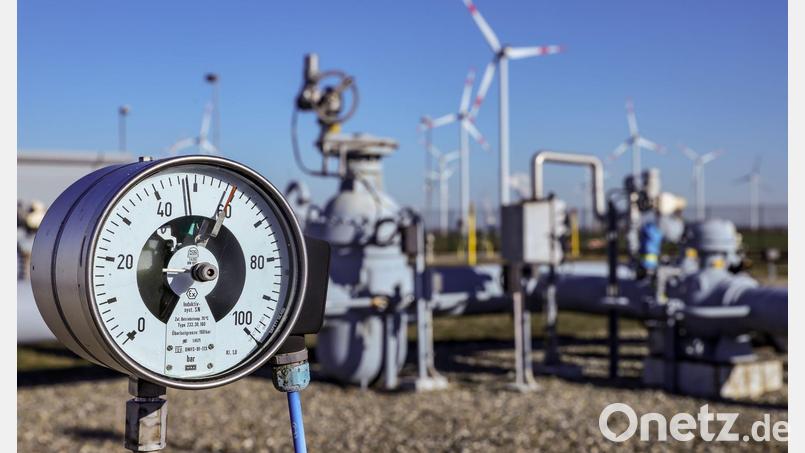 Wie voll werden Deutschlands Gasspeicher? Hier der Blick auf eine Speicheranlage im Jahr 2022. Bild: Jan Woitas/dpa