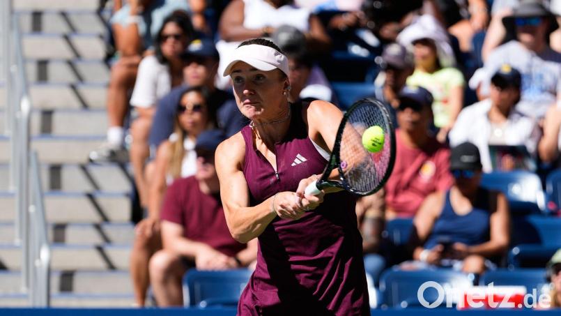 Elina Switolina war zuletzt bei den US Open im Einsatz. Bild: Yuki Iwamura/AP/dpa