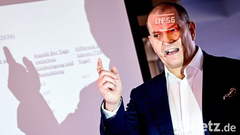 Steht weiter in der Kritik: DESG-Präsident Matthias Große. (Archivbild) Bild: Britta Pedersen/dpa