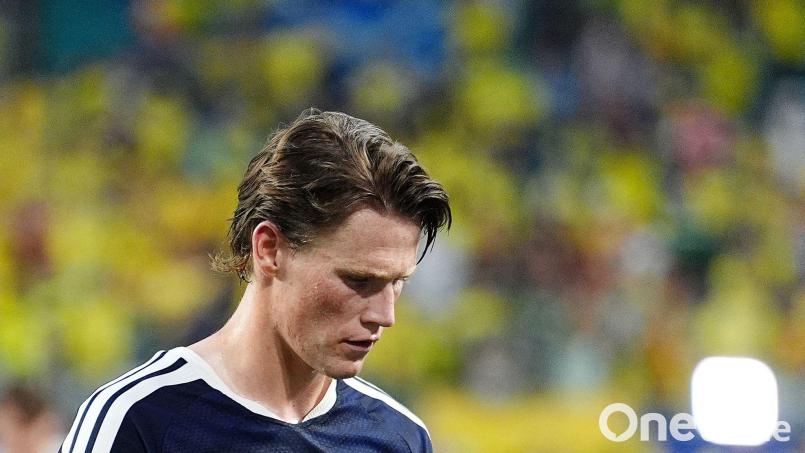 Scott McTominay spielte mit Schottland bei der Fußball-WM. (Archivfoto) Bild: Martin Rickett/PA Wire/dpa
