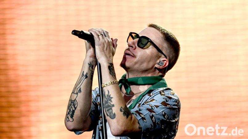 Macklemore steht für seine politischen Äußerungen immer wieder in der Kritik. (Archivbild) Bild: Britta Pedersen/dpa