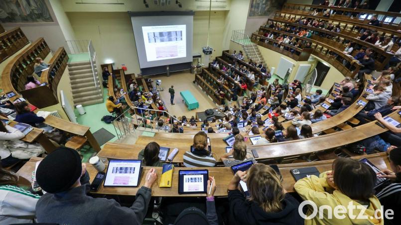 An deutschen Universitäten sind viele ausländische Studierende eingeschrieben. Bild: Jan Woitas/dpa