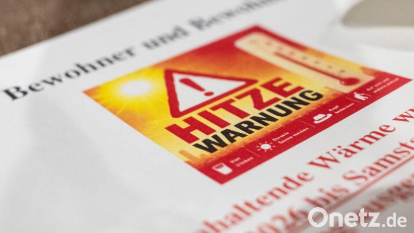 Der Deutsche Wetterdienst (DWD) sprach von historischer Hitze (Archivbild). Bild: Hannes P. Albert/dpa