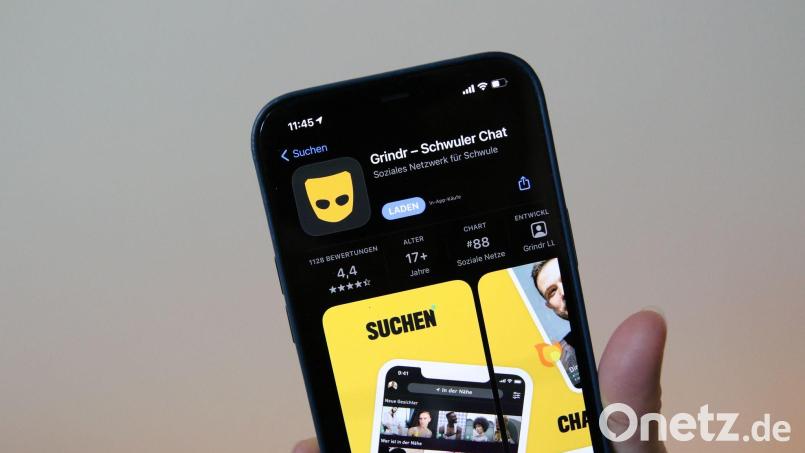 Grindr gehört nach eigenen Angaben zu den weltweit größten sozialen Netzwerken für schwule, bisexuelle, trans und queere Menschen. Bild: Christoph Dernbach/dpa