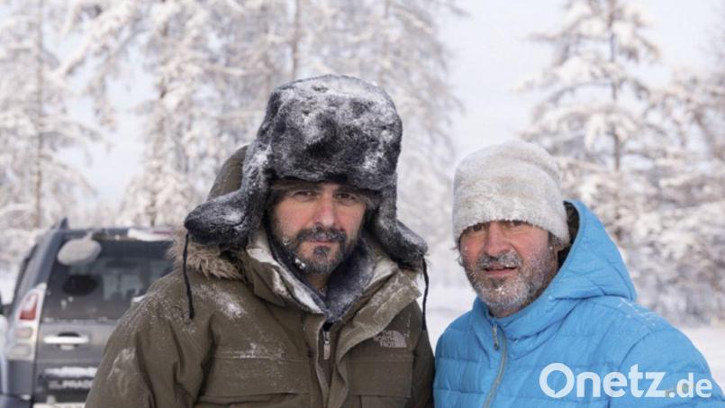 Gemeinsame Erfahrungen mit Extremsituationen: Mirco Taliercio (rechts) und Juan Moreno waren nicht nur im heißen Arizona, sondern haben auch schon eine Reportage über den kältesten Ort der Welt gemacht. Bild: exb Bild: exb