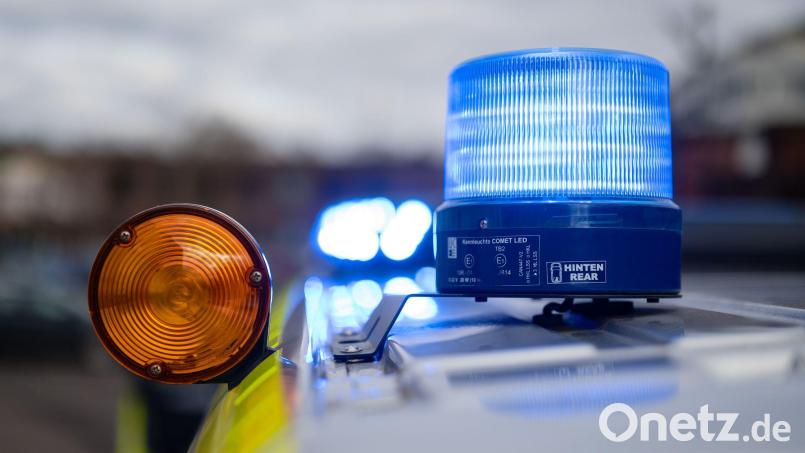 Wegen des ausgebüxten Kängurus war auch die Polizei im Einsatz. (Symbolbild) Bild: Oliver Dietze/dpa