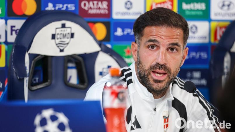 Cesc Fàbregas fand bewegende Worte. Bild: Jan Woitas/dpa