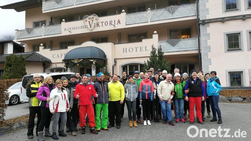 Der Skiclub unterwegs. Bild: mab