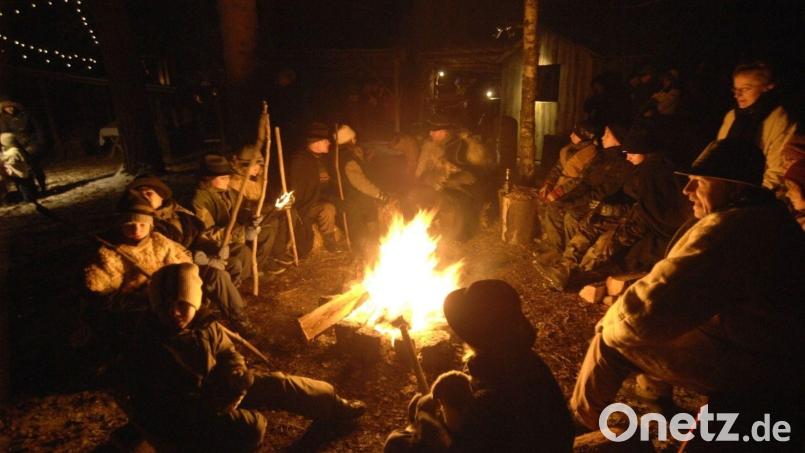 In Sorghof ist wieder Waldweihnacht – ein ganz besonderes Programm, das die Herzen der Akteure und ihrer Gäste wärmt. Nicht nur mit Fackelschein und Lagerfeuer. Archivbild: Alexander Unger