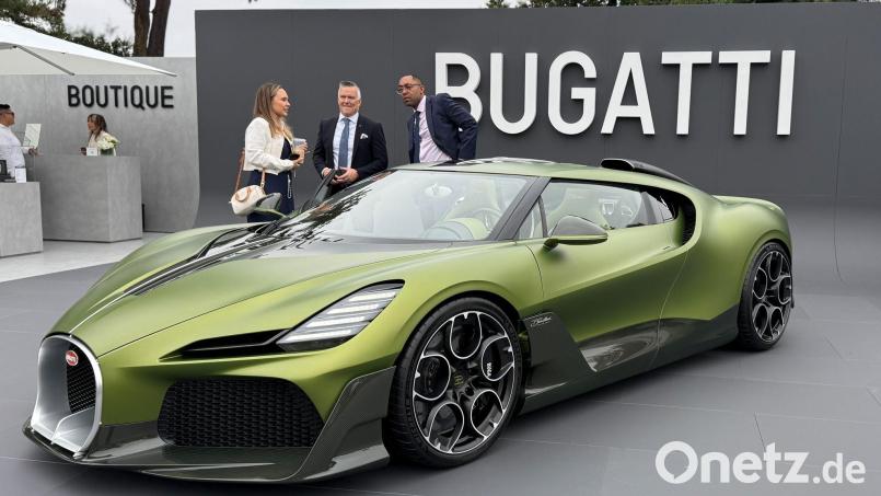 Ein Bugatti Brouillard. (Archivbild) Bild: Thomas Geiger/dpa-tmn