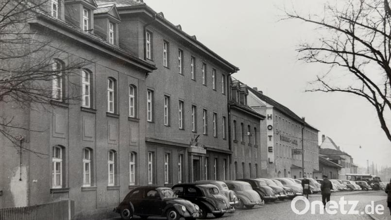 Die Tuchfabrik Mehler im Jahr 1953: Nach dem Ende des Zweiten Weltkriegs erlebte das Unternehmen einen Aufschwung. Bild: Tuchfabrik Mehler