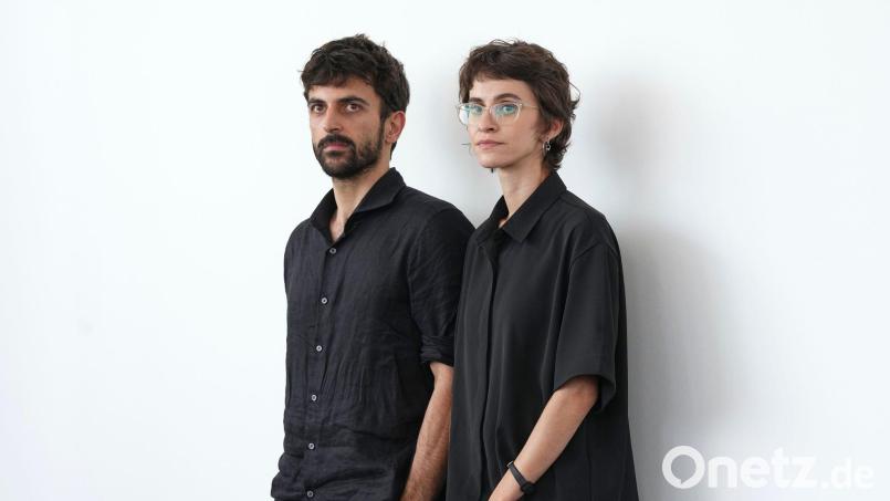 Yuval Abraham und Rachel Szor haben gemeinsam mit einem Team des „Guardian“ am Film gearbeitet. Bild: Scott A Garfitt/Invision/AP/dpa
