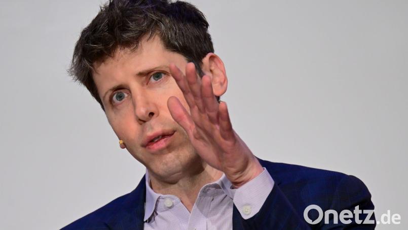 OpenAI-Chef Sam Altman findet den aktuellen Moment schlecht für einen Börsengang des ChatGPT-Entwicklers. (Archivbild) Bild: Sebastian Gollnow/dpa