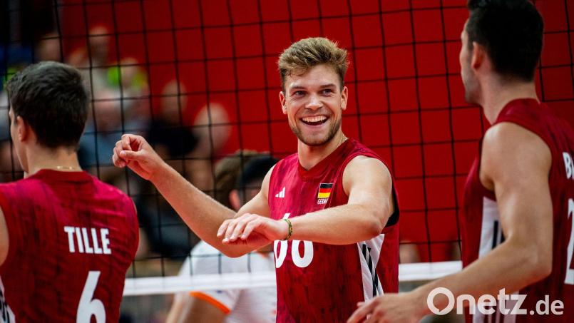 Erik Röhrs zeigte gegen Rumänien eine starke Leistung. (Archivbild) Bild: Julius Frick/dpa
