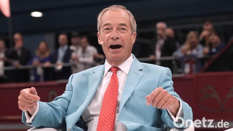 Farage hat selbst auch schon Geld erhalten. (Archivbild) Bild: Stefan Rousseau/PA Wire/dpa