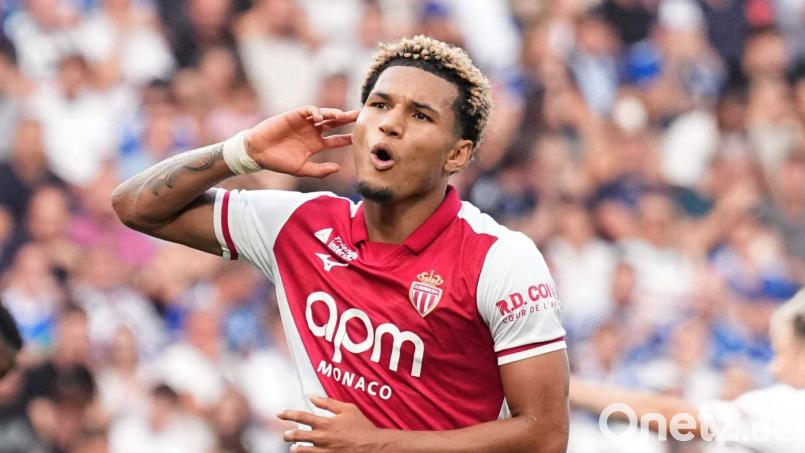 Der frühere U17-Welt- und Europameister Paris Brunner sorgte beim 1:1 der AS Monaco bei Racing Straßburg für Wirbel. Bild: Sebastien Bozon/AFP/dpa
