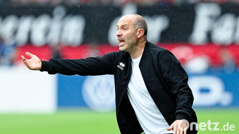 Daniel Scherning ist nicht mehr Trainer des SV Wehen Wiesbaden (Archivbild). Bild: Uwe Anspach/dpa