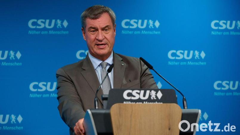 Markus Söder will, dass die Spritpreise sinken. Bild: Sven Hoppe/dpa