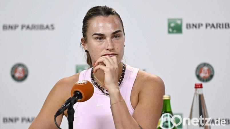 Die Weltranglisten-Zweite Aryna Sabalenka drohte zuletzt sogar mit Boykott. (Archivbild) Bild: Kyodo/dpa