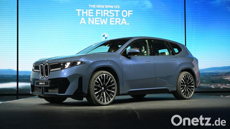 Der iX3 von BMW hat einen starken Start hingelegt. (Archivbild) Bild: Sven Hoppe/dpa