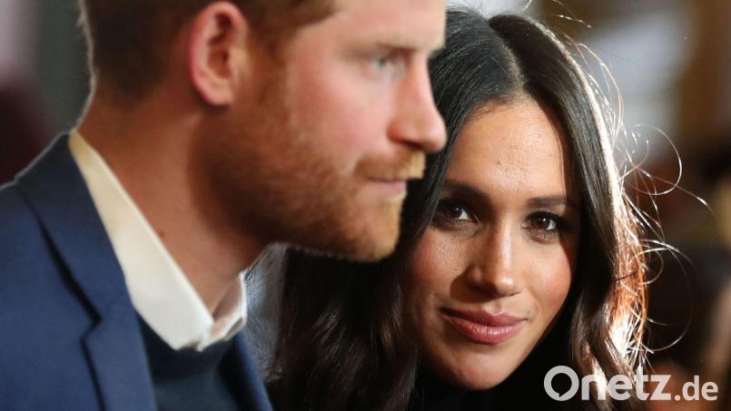 Harry und Meghan sorgen sich um die Sicherheit ihrer Kinder. (Archivbild) Bild: Andrew Milligan/PA Wire/dpa