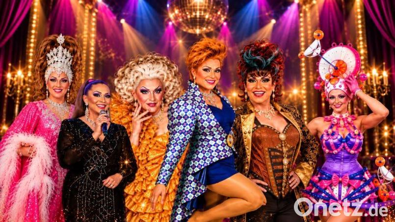 Travestie-Revue-Gala „Miss Starlight &amp; Stars“ in Weiden. Bild: Florian Gerland