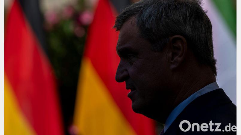 Je höher der Druck auf Kanzler Merz steigt, desto häufiger fällt auch der Name von Markus Söder als möglicher Nachfolger. Bild: Peter Kneffel/dpa