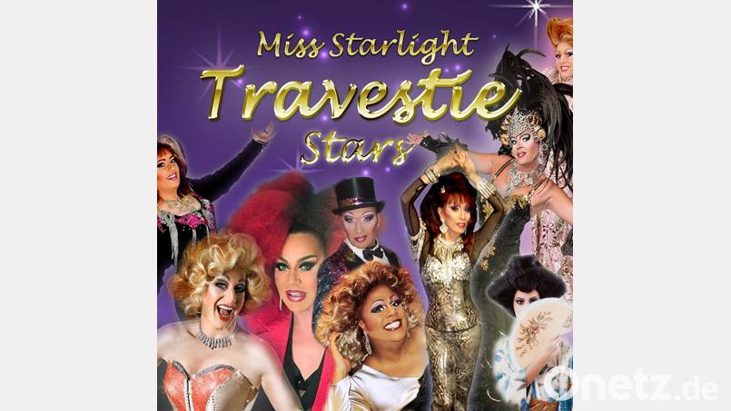 "Die große Travestie-Show - Miss Starlight & Stars" kommt im Dezember nach Weiden. Bild: Derks Entertainment