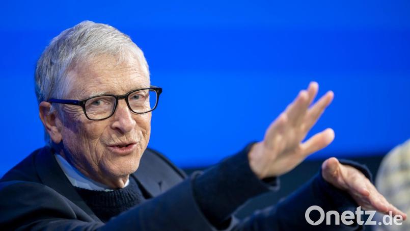 Künstliche Intelligenz müsse die Schere zwischen Arm und Reich schließen, argumentiert die Stiftung von Microsoft-Mitgründer Bill Gates. (Archivbild) Bild: Gian Ehrenzeller/KEYSTONE/dpa