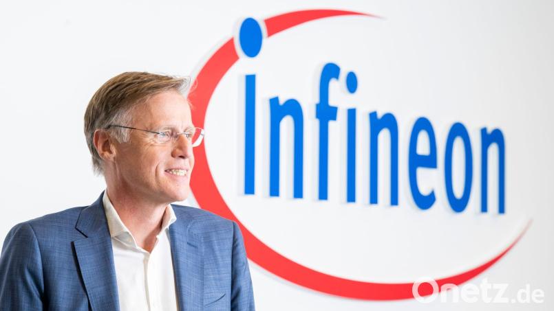 Infineon-Chef Jochen Hanebeck trennt sich von einem Teil des Speichergeschäfts. (Archivbild) Bild: Peter Kneffel/dpa