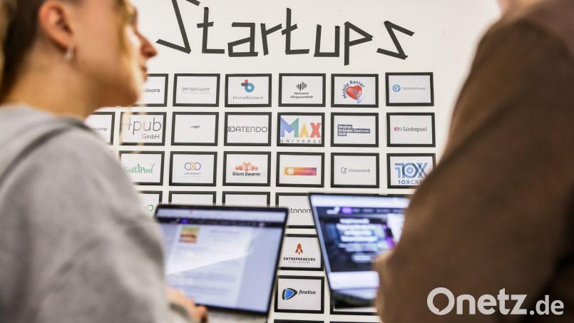 Die deutsche Start-up-Branche wächst, aber es mangelt an Wagniskapital (Archivbild) Bild: Oliver Berg/dpa