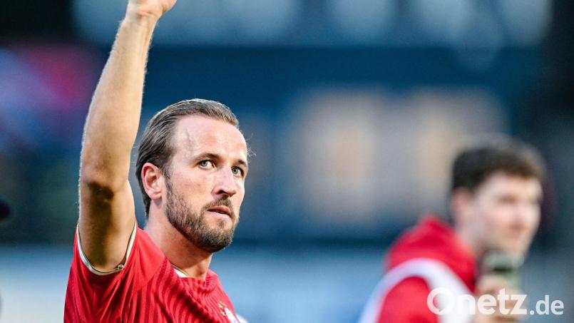 Einer der Favoriten auf den Gewinn des Ballon d'Or: Bayern-Stürmer Harry Kane. (Archivbild) Bild: Uwe Anspach/dpa