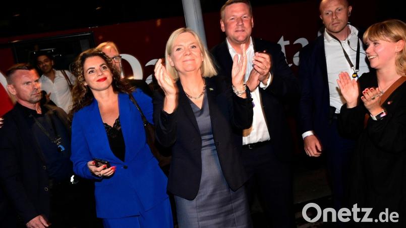 Die Sozialdemokratin Magdalena Andersson hat nach der Wahl in Schweden den Auftrag zur Regierungsbildung bekommen. (Archivbild) Bild: Jonas Ekstroemer/TT News Agency/AP/dpa