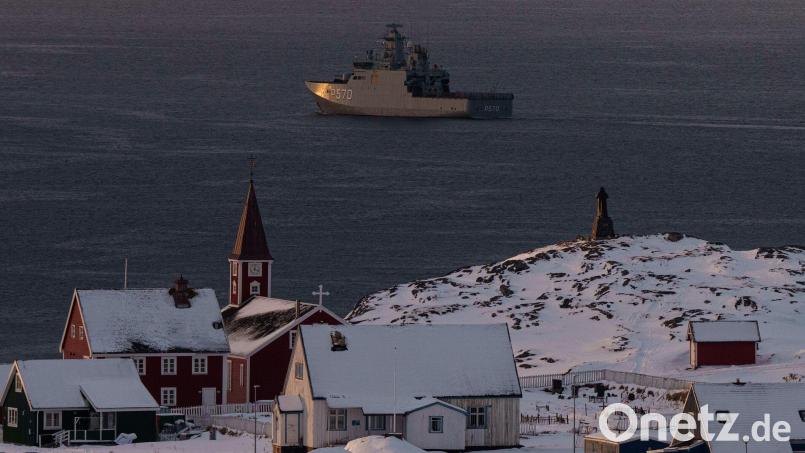 Der Streit um Grönland sorgte für große Spannungen in der Nato. (Archivbild) Bild: Evgeniy Maloletka/AP/dpa