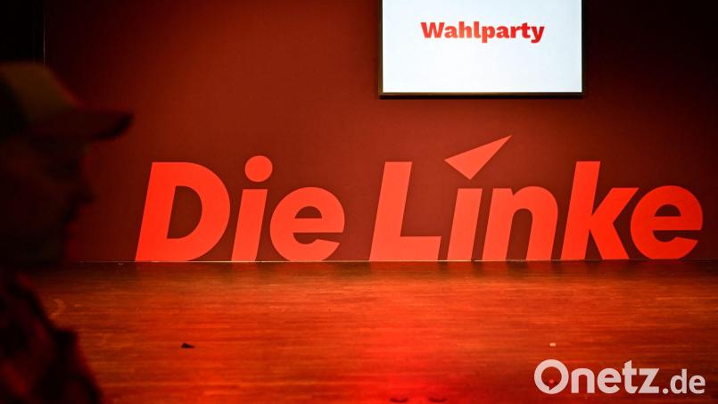 Ein bekanntes Clan-Mitglied war am Abend auf einer Wahlparty der Linken. (Symbolbild) Bild: Sebastian Gollnow/dpa