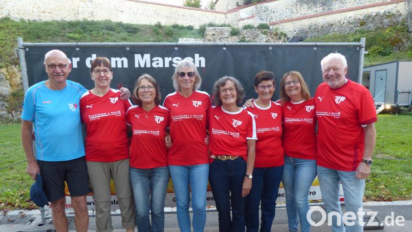 Mit zwei Staffeln ging der Lauftreff des TV Sulzbach an den Start. Bild: Martin Franitza