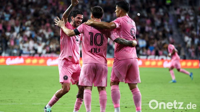 Messi kommt auf 20 Saisontore in der MLS. Bild: David Santiago/AP/dpa