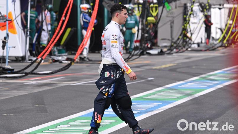 Isack Hadjar kehrt in den Red Bull zurück. (Archivbild) Bild: William West/POOL AFP/dpa