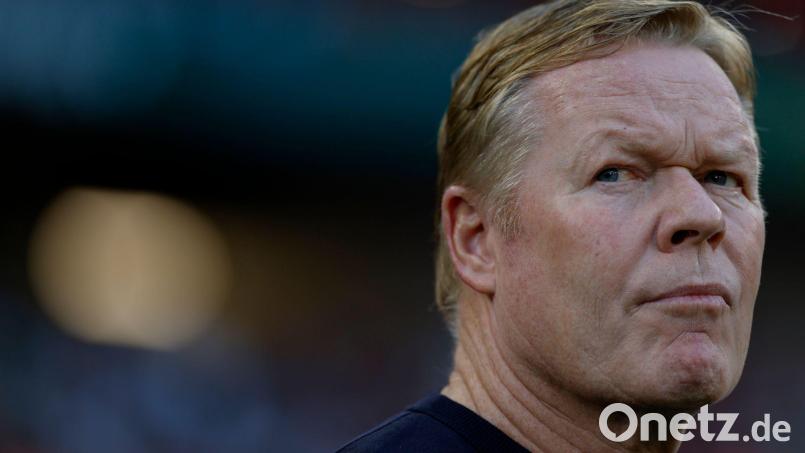Vor dem Deutschland-Spiel in Amsterdam gibt es eine Schweigeminute für die verstorbene Frau von Ronald Koeman. (Archivbild) Bild: Antonio Ojeda/ZUMA Press Wire/dpa