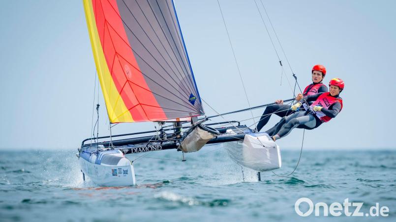 NRW setzt bei seiner Olympia-Bewerbung auf Warnemünde als Segel-Standort. (Archivbild) Bild: Sascha Klahn/dpa