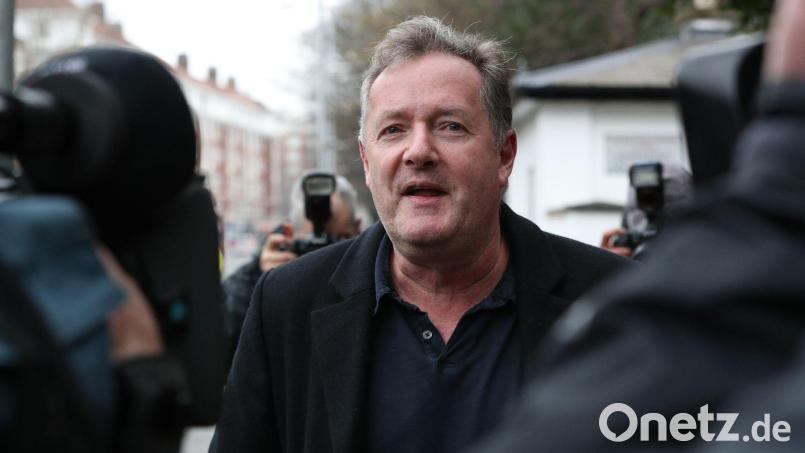 Der britische Journalist Piers Morgan will Charles Spencer wegen eines faktischen Fehlers in dessen neuem Buch verklagen. (Archivbild) Bild: Jonathan Brady/PA Wire/dpa