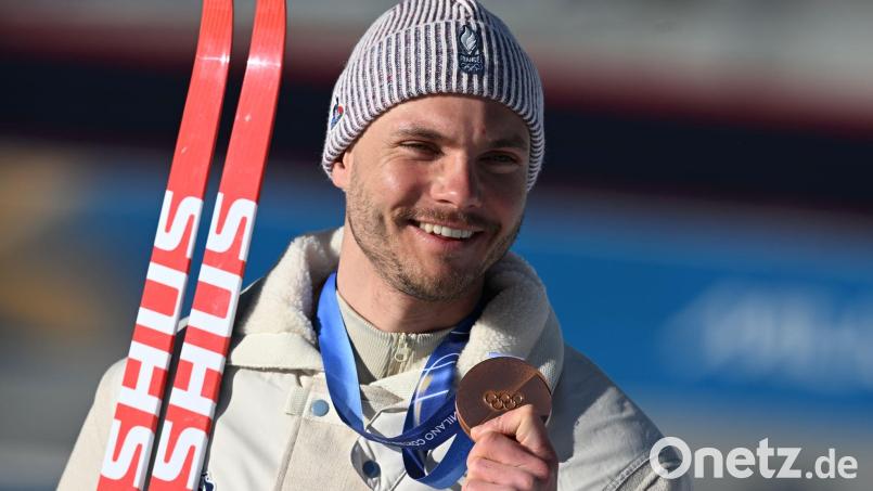 Jacquelin wechselt vom Biathlon in den Radsport. (Archivbild) Bild: Hendrik Schmidt/dpa