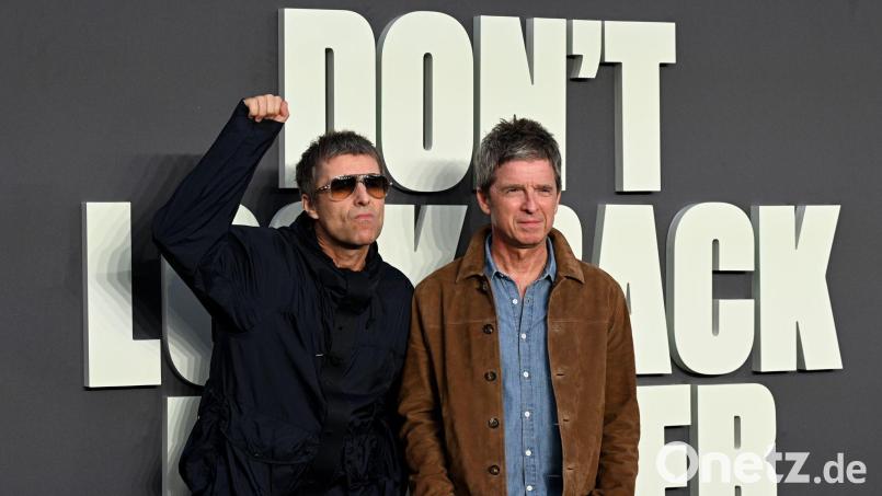 Die Britpop-Band Oasis warnt vor Betrug beim Ticketverkauf. (Archivbild) Bild: Doug Peters/PA Wire/dpa