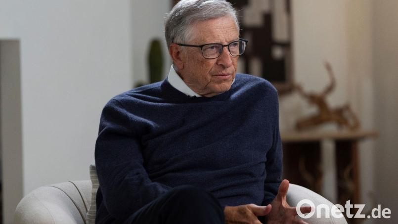 Microsoft-Mitgründer Bill Gates schließt sich Warnungen vor Gefahren Künstlicher Intelligenz an. (Archivbild) Bild: Jae C. Hong/AP/dpa