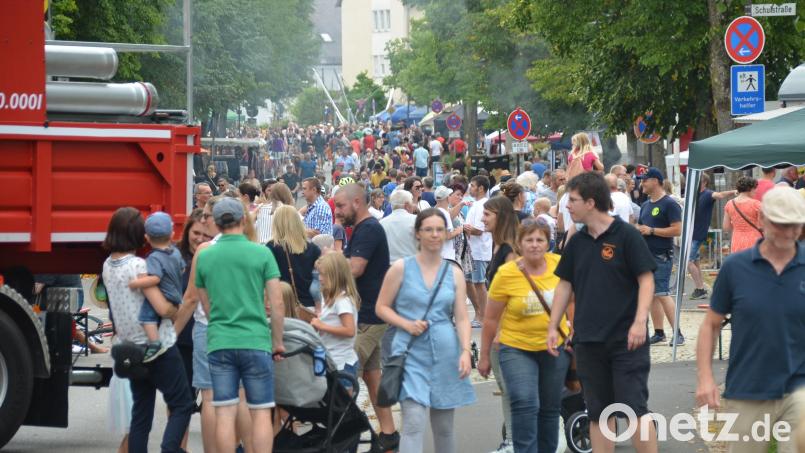 Beim Bürgerfest 2022 ging in Speichersdorf so richtig die Post ab. Das soll sich im kommenden Jahr natürlich wiederholen. Bild: Arnold Koch