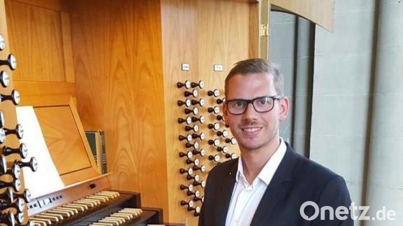 Maximilian Betz, der bekannte Organist, wird in Vilseck auftreten. Bild: Maximilian Betz