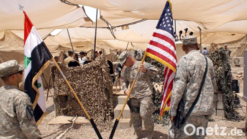 Der US-Truppenabzug wurde bereits 2024 beschlossen. (Archivbild) Bild: Haider Al-Assadee/EPA/dpa