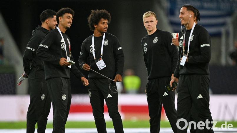 Die DFB-Elf spielt in Augsburg gegen Griechenland. Bild: Federico Gambarini/dpa